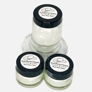 Lavender Beef Tallow Balm Handcrafted All Natural Skin Care. 1 oz.